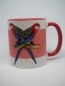 Preview: Kaffeetasse "Nymphensittich / Rosellasittich"