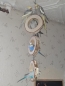 Preview: Ringschaukel Trio aus Birkenholz zum aufhängen *NEU mit Edelstahlkette*