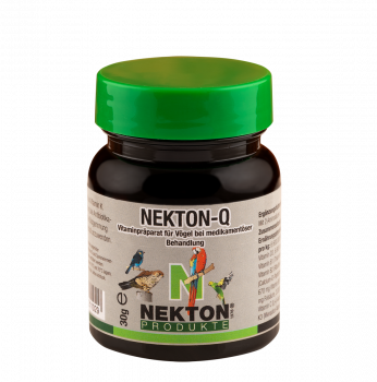 NEKTON-Q Multivitaminpräparat zur besseren Überwindung medikamentöser Behandlungen für alle Vögel
