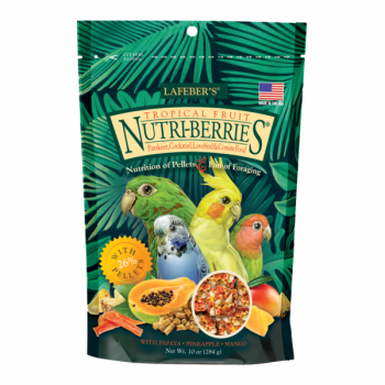 Lafeber Nutri-Berries Tropical Fruit für Sittiche 300gr