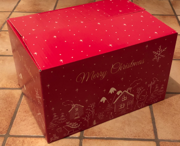 Geschenkkarton "Merry Christmas"