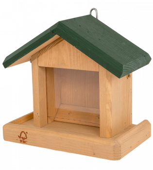 Holz-Futterhaus für Balkone