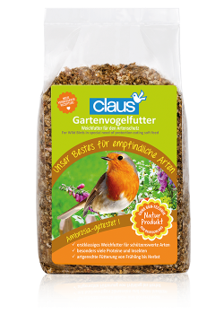 Gartenvogelfutter by Claus 500g