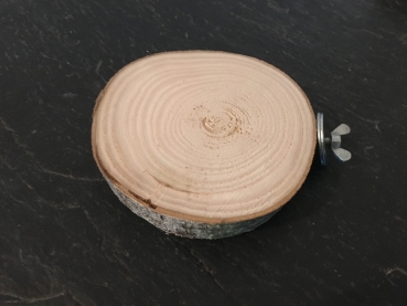 Rundes Sitzbrettchen Lemon aus Birkenholz 10cm