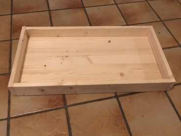 Wühlkiste - L 63,5x33,5x7 cm - Fichte