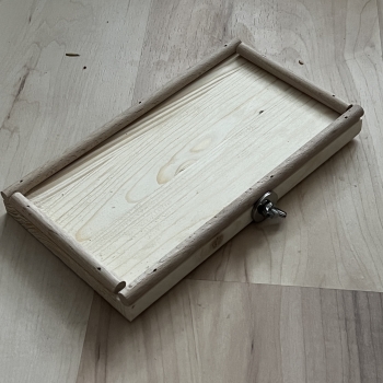 Sitzbrettchen Relax 23x13 cm mit Holzrand