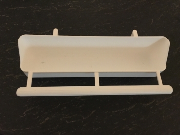 Futternapf mit Anflugstange 18cm