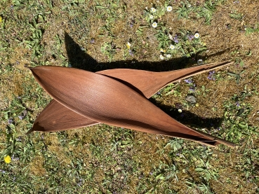 Kokosblattschale XL 60-80 cm auch als Schaukel bestellbar