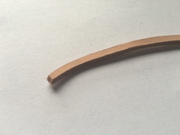 Lederband eckig 3x3 mm