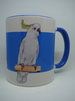 Kaffeetasse "Gelbhaubenkakadu"