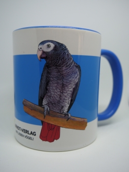 Kaffeetasse "Graupapagei"
