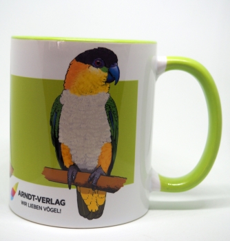 Kaffeetasse "Weißbauchpapagei"