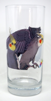 Glas "Nymphensittich"