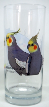 Glas "Nymphensittich"
