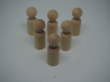 Buchenholzfiguren 38mm