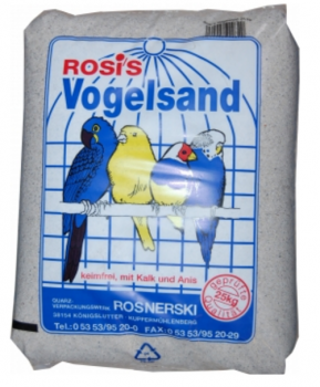 Rosi's Vogelsand mit Kalk und Anis