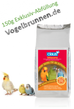 Eifutter feucht - Sittacena by Claus 150g - Exklusiv-Abfüllung für Vogelbrunnen.de