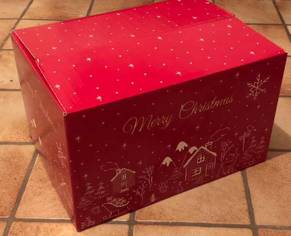 Geschenkkarton "Merry Christmas"