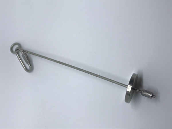 Edelstahl Frucht- und Gemüsespieß 10 cm