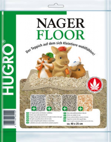 Hugro - Nagerfloor Jumbo 150x70x1 cm gut für Handicapped Vögel geeignet