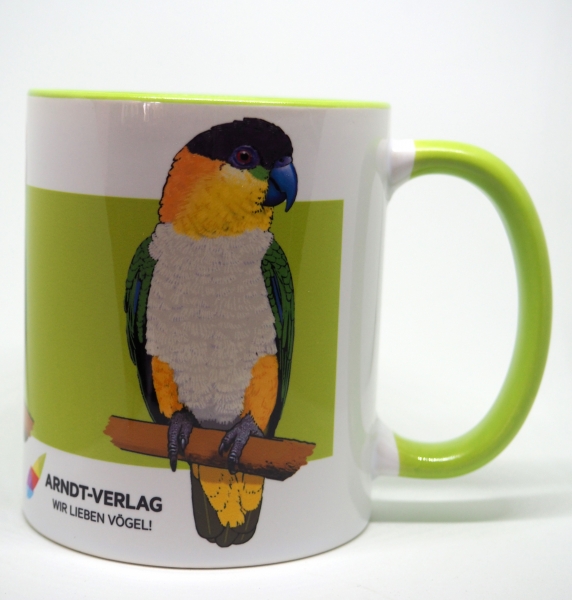 Kaffeetasse "Weißbauchpapagei"