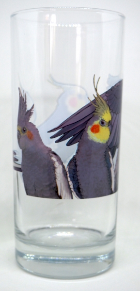 Glas "Nymphensittich"
