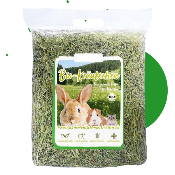 Bio Kräuterheu aus dem Thüringer Wald 100g